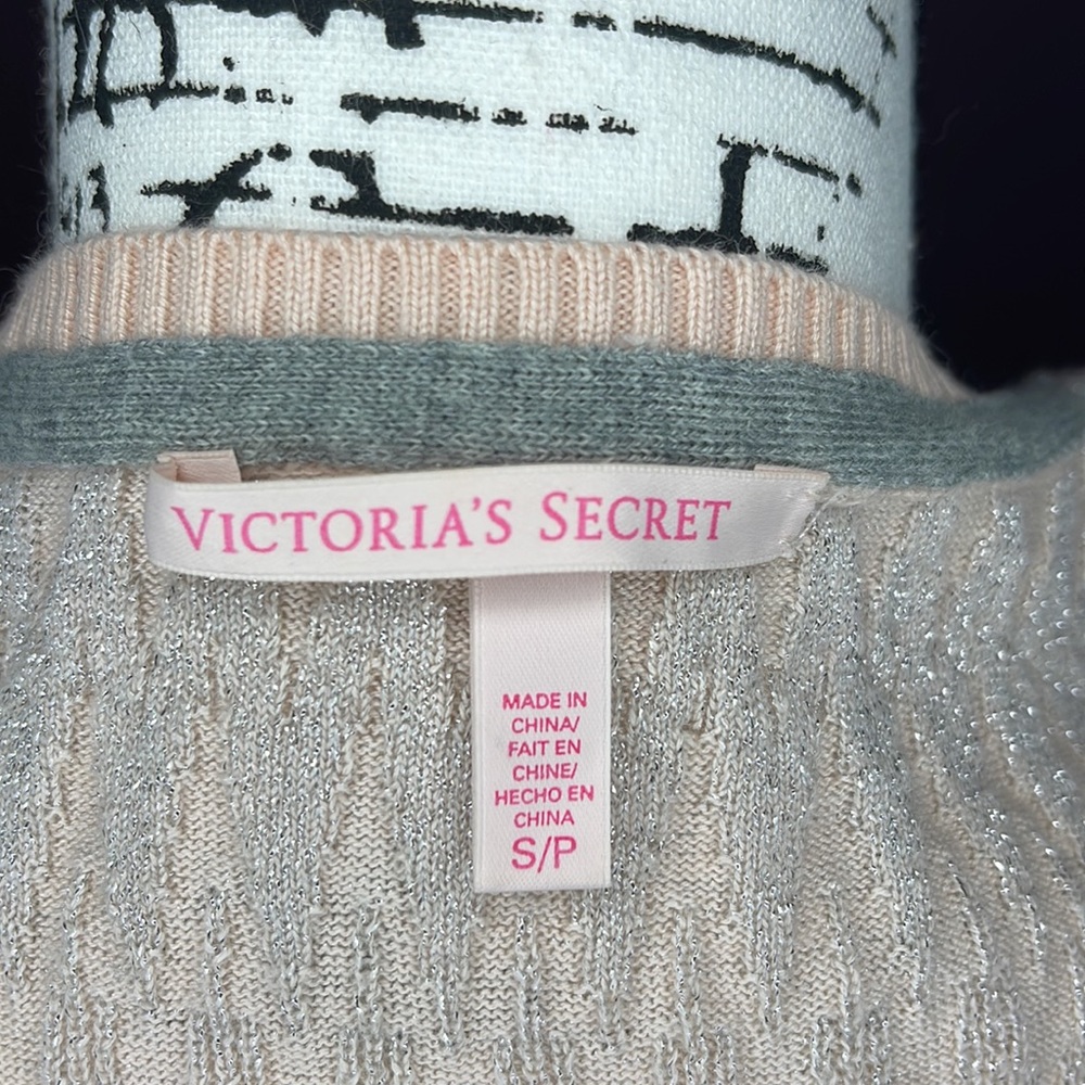 Victoria’s Secret baby pink and silver sweater dress - Picture 7 of 7